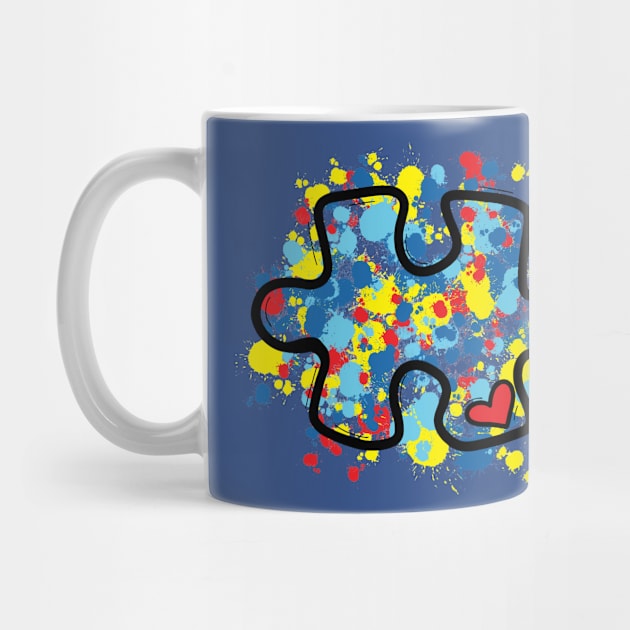 Autism Awareness, Be Kind, Autism Puzzle, Autism Mom, Autism Support by CrosbyD